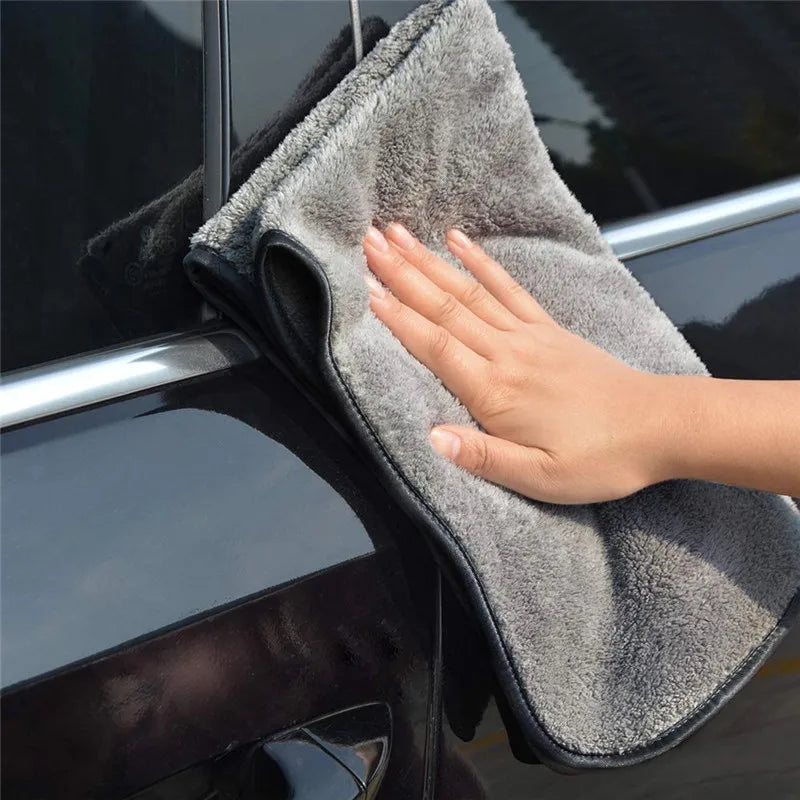 Thick Microfiber Car Drying Towels Ultra Absorbent Car Wash Cleaning Auto Detailing Towels Microfiber Cleaning Cloths
